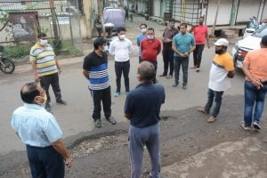 सफाई व्यवस्था का निरीक्षण