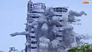 Noida Twin Tower Demolition