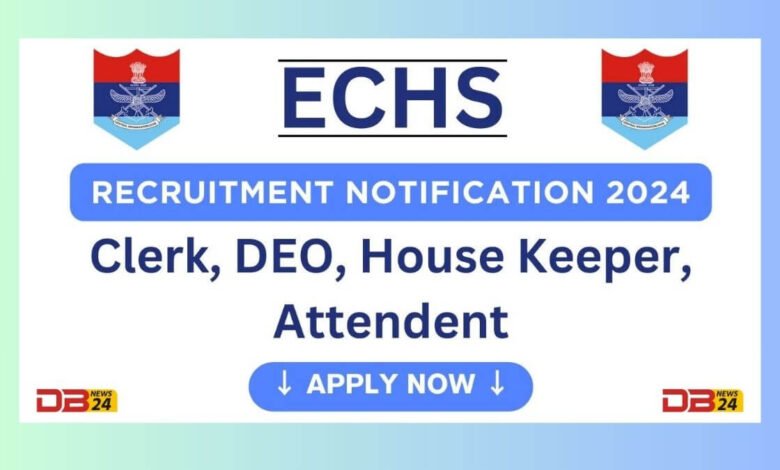 ECHS Jobs 2024